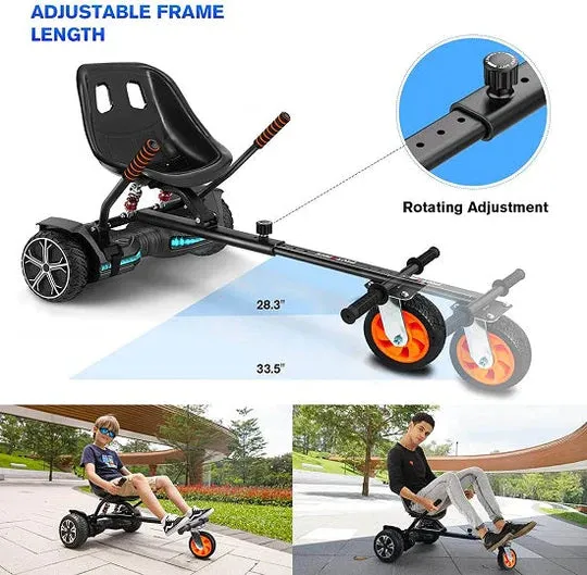 G13 Hoverboard with K2 Hoverboard Go Kart