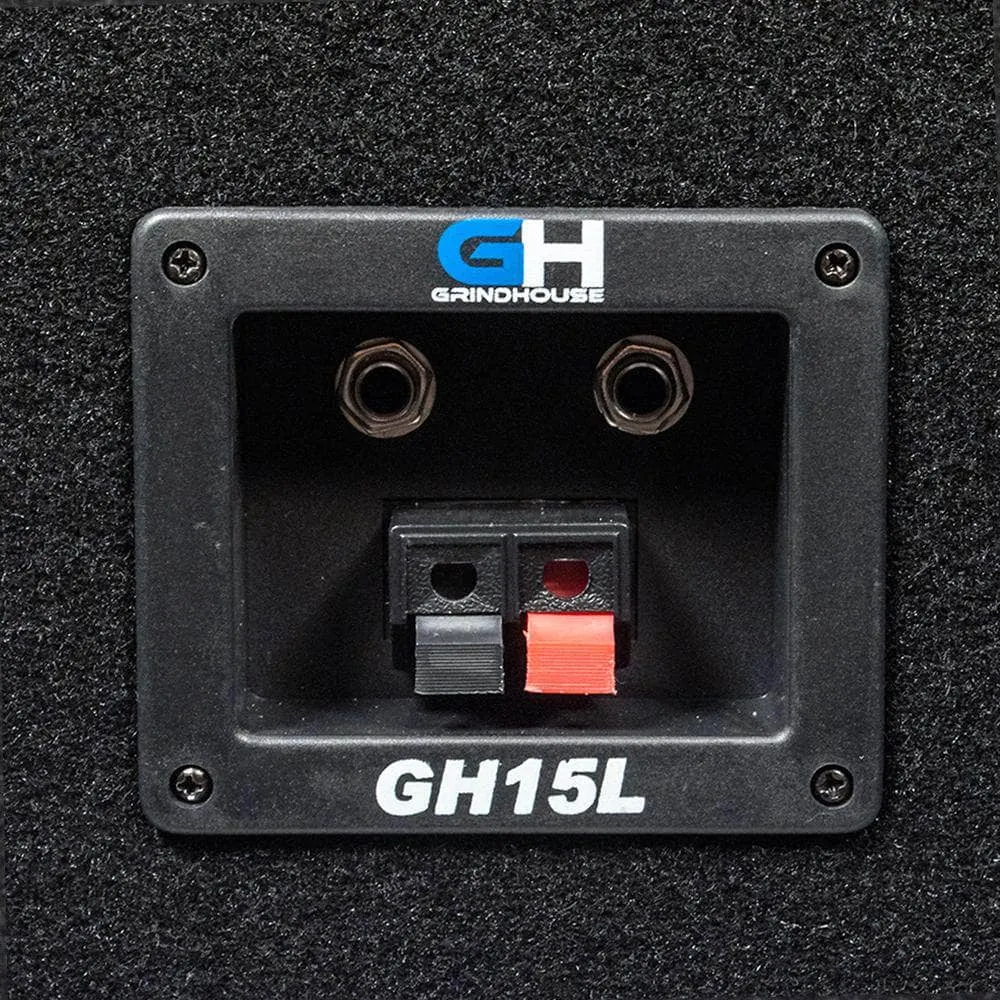 GH15L - Passive 15 Inch 2-Way PA/DJ Loudspeaker Cabinet - 800 Watt Full Range PA/DJ Band Live Sound Speaker