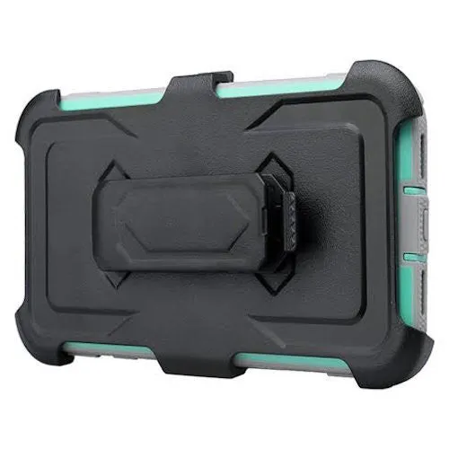 Google Pixel Case, Coverlab Triple Protection 3-in-1 Shockproof Armor Holster Shell Combo Case w/ Built in Screen Protector for Google Pixel - Teal