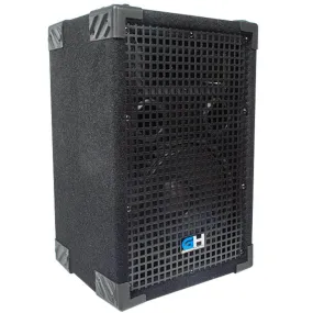Grindhouse Speakers - GH8L - Passive 8 Inch 2-Way PA/DJ Loudspeaker Cabinet - 500 Watt Full Range PA/DJ Band Live Sound Speaker