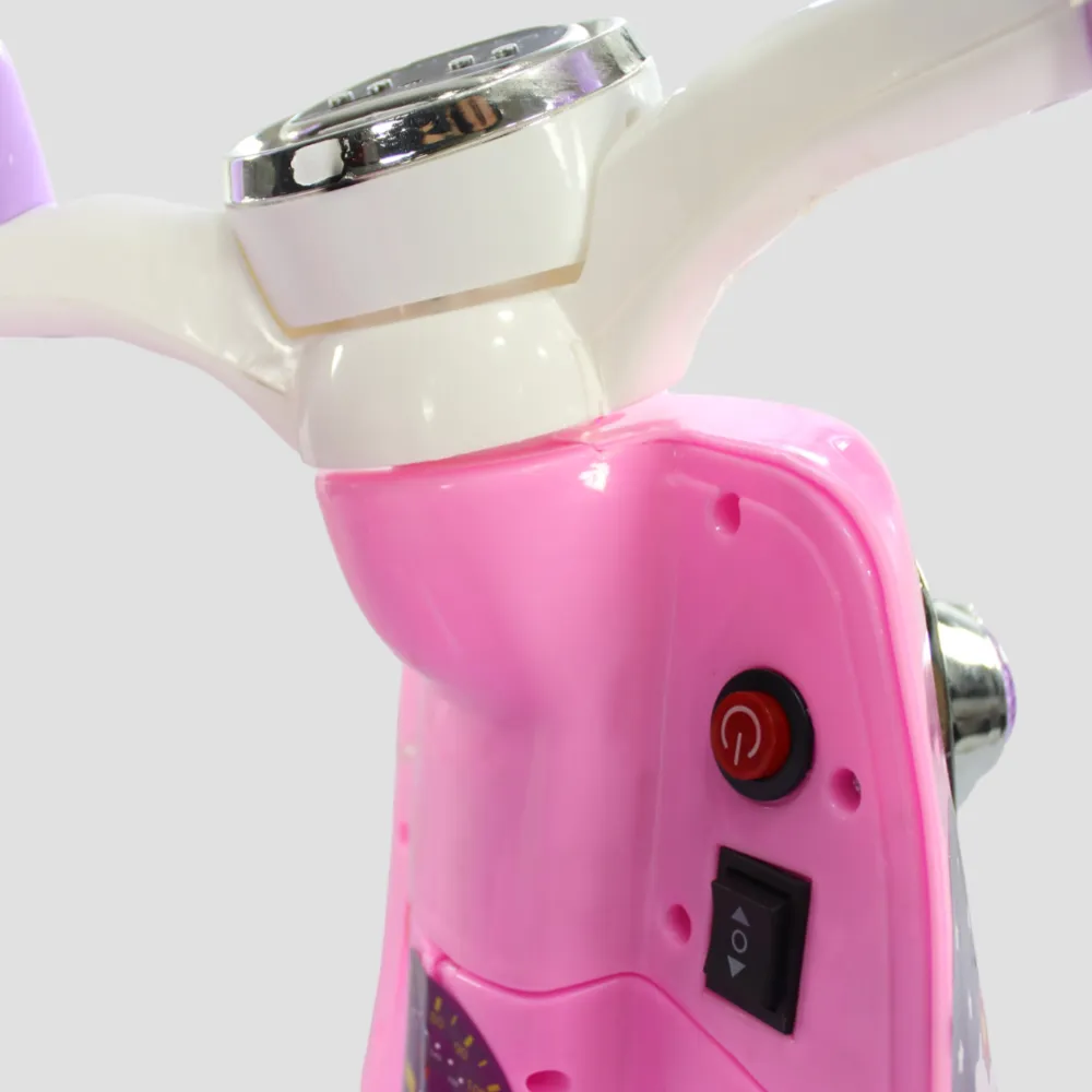 Hello Kitty Electric Rides-on Motorcycle for Kids – Pink – QM-168