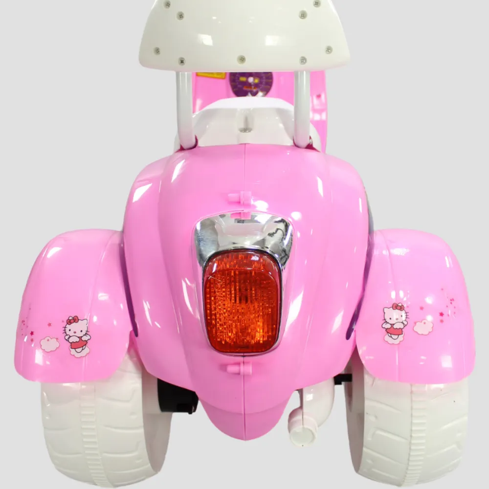 Hello Kitty Electric Rides-on Motorcycle for Kids – Pink – QM-168