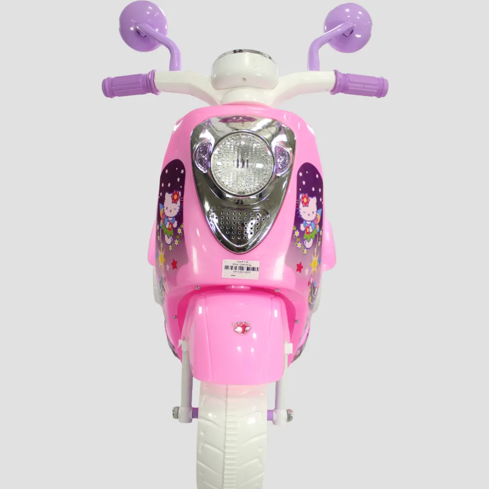 Hello Kitty Electric Rides-on Motorcycle for Kids – Pink – QM-168
