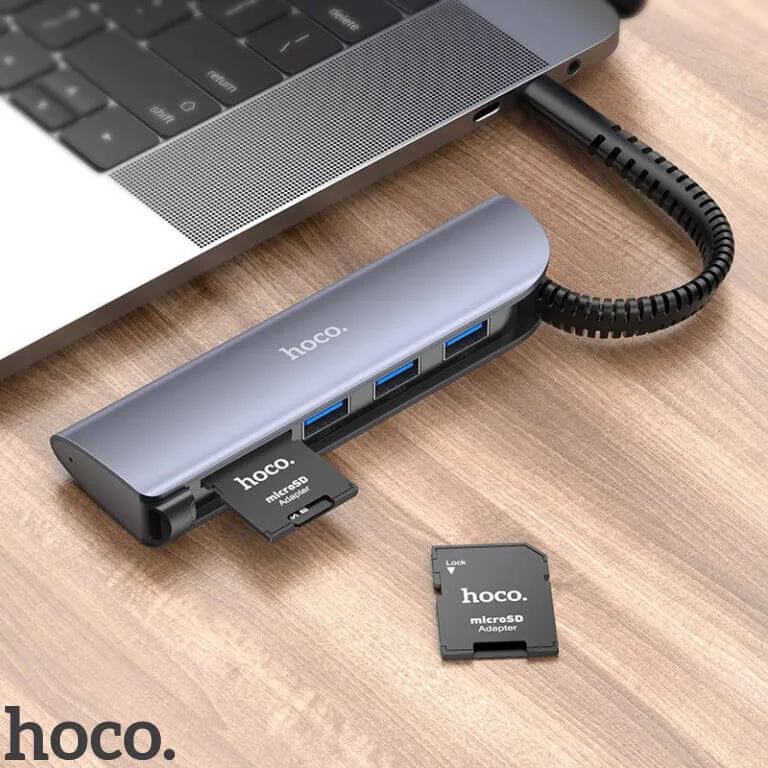 HOCO Micro SD to SD Card Adapter | HB22 Card Holder