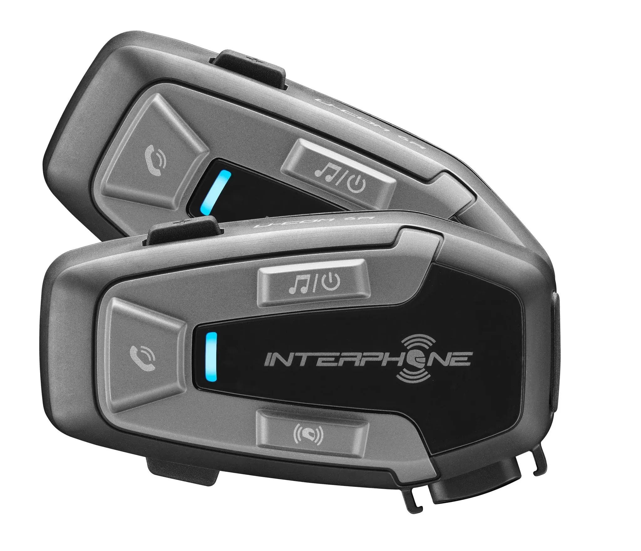 Interphone U-Com 6R Bluetooth Motorcycle Headset (Twin Pack)