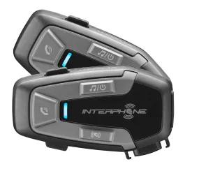 Interphone U-Com 6R Bluetooth Motorcycle Headset (Twin Pack)