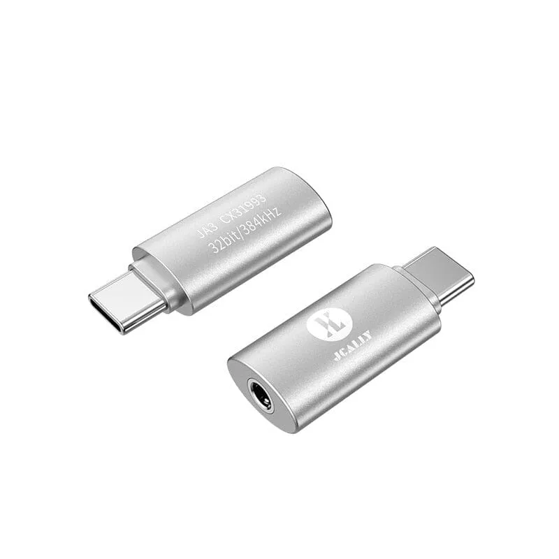 JCALLY JA3 CX31993 Type C To 3.5mm DAC USB C Audio Code Adapter