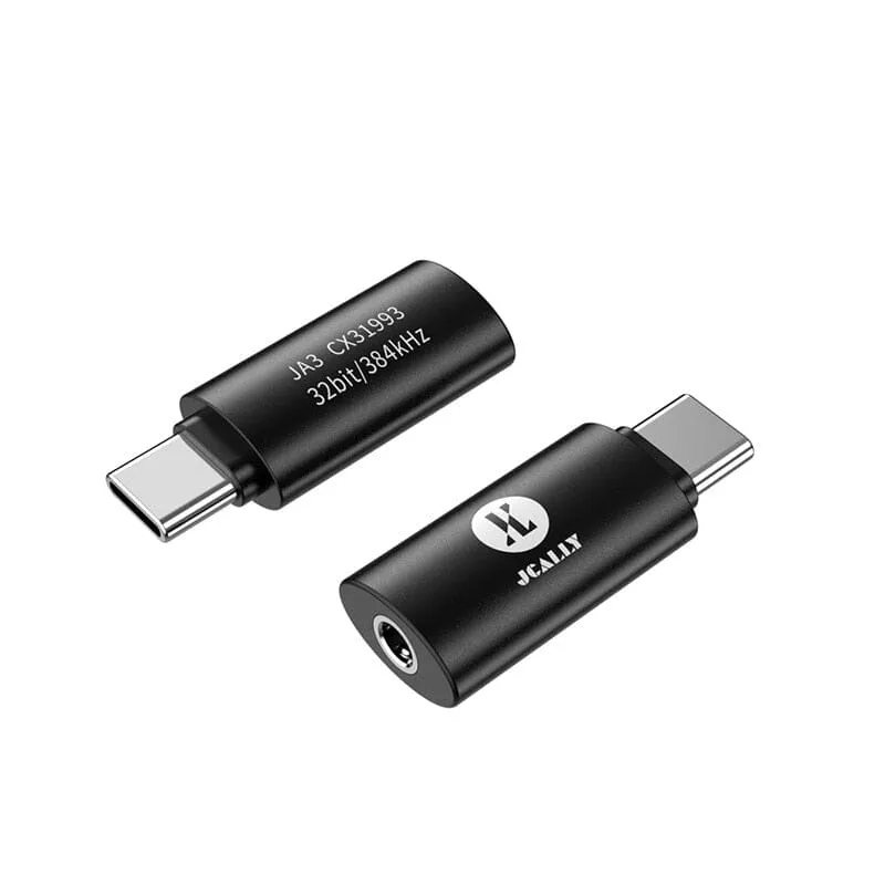 JCALLY JA3 CX31993 Type C To 3.5mm DAC USB C Audio Code Adapter