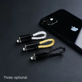 JCALLY JM08L HiFi Earphone Amplifier 3.5mm to Lightning Earphone Adapter