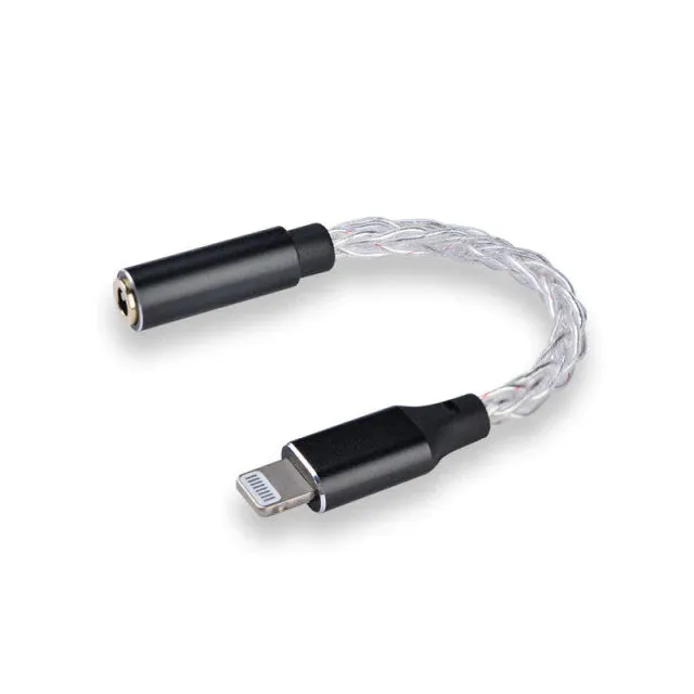 JCALLY JM08L HiFi Earphone Amplifier 3.5mm to Lightning Earphone Adapter