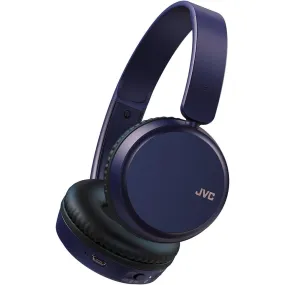JVC HA-S36WA Bluetooth 5.2 Over-Ear Headphones - Lightweight, Blue
