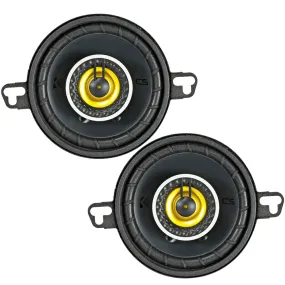 Kicker 3-1/2" 2-Way Coaxail Speakers Pair 90 Watts Max 4 Ohm CS Series 46CSC354