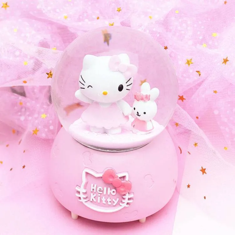 Kitty LED Crystal Music Box