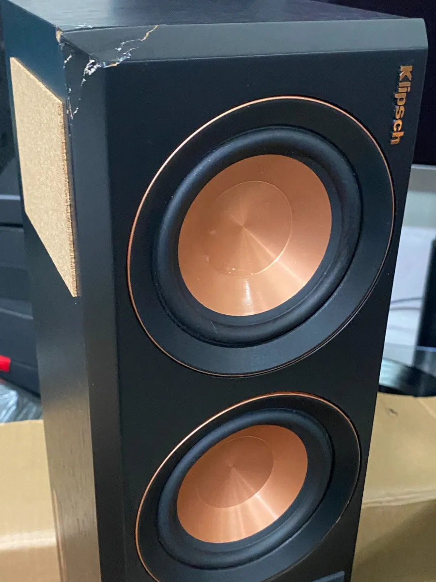 Klipsch OPEN BOX RP-404C II Center Channel Speaker - Ebony - Satisfactory Condition