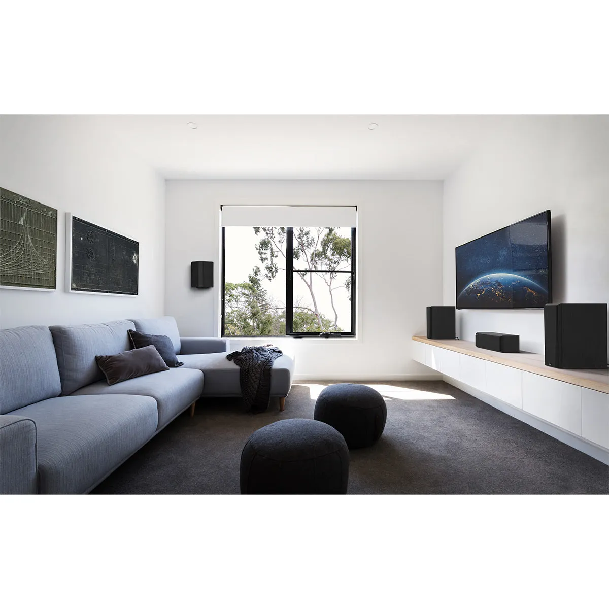 Klipsch RP-502S II Reference Premiere Surround Speakers - Pair (Ebony)