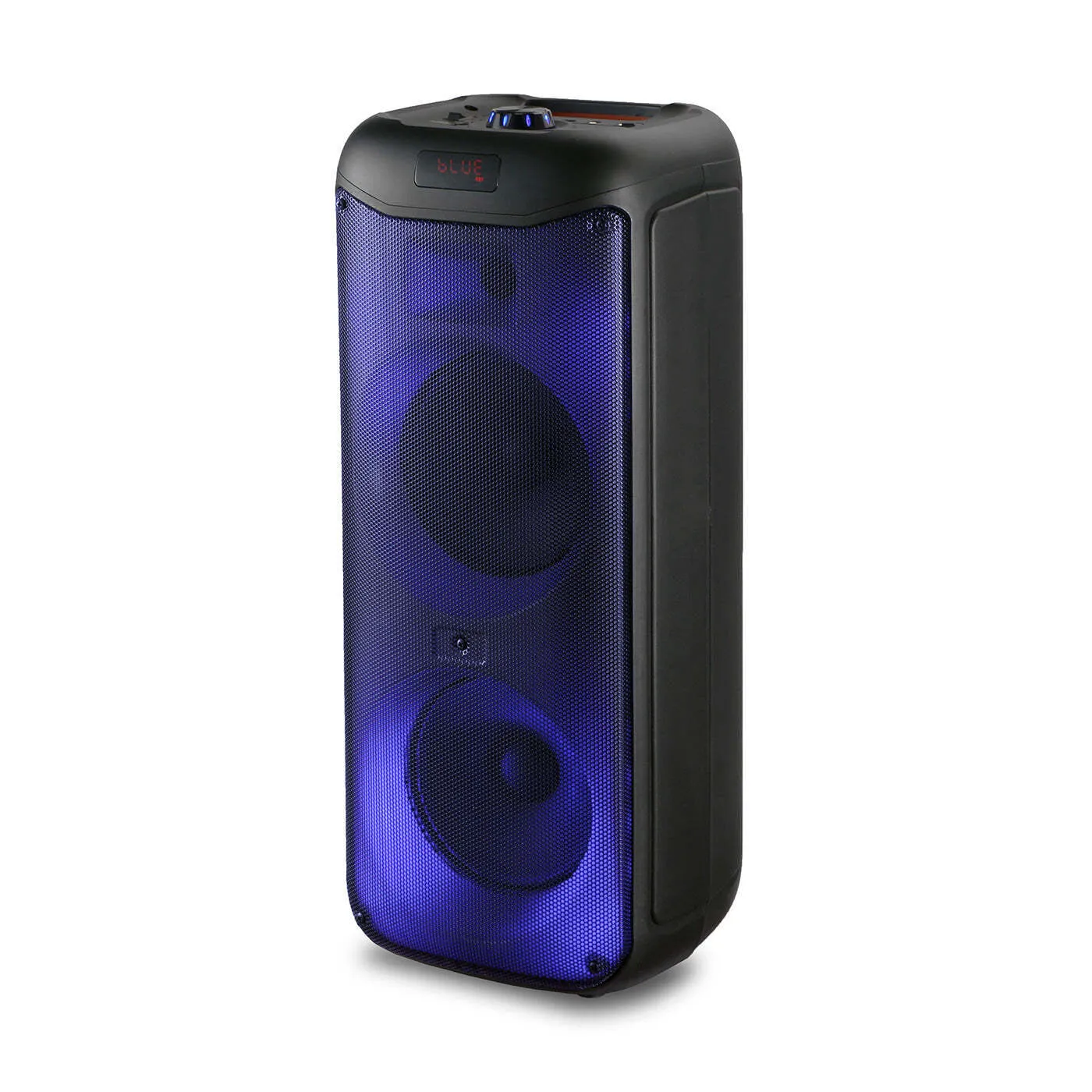 LED Multi-Coloured Flame Light Portable Bluetooth Speaker with 60w RMS