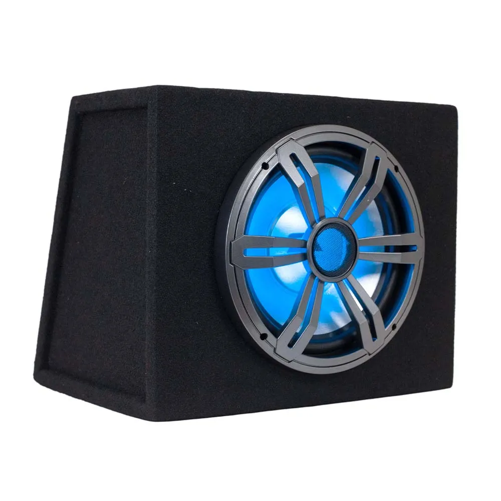 LightRage10 - 10 Inch 500 Watt Car Audio Subwoofer Enclosure with RGB Illumination
