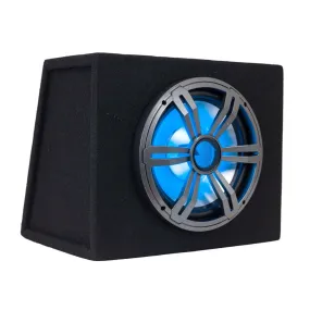 LightRage10 - 10 Inch 500 Watt Car Audio Subwoofer Enclosure with RGB Illumination