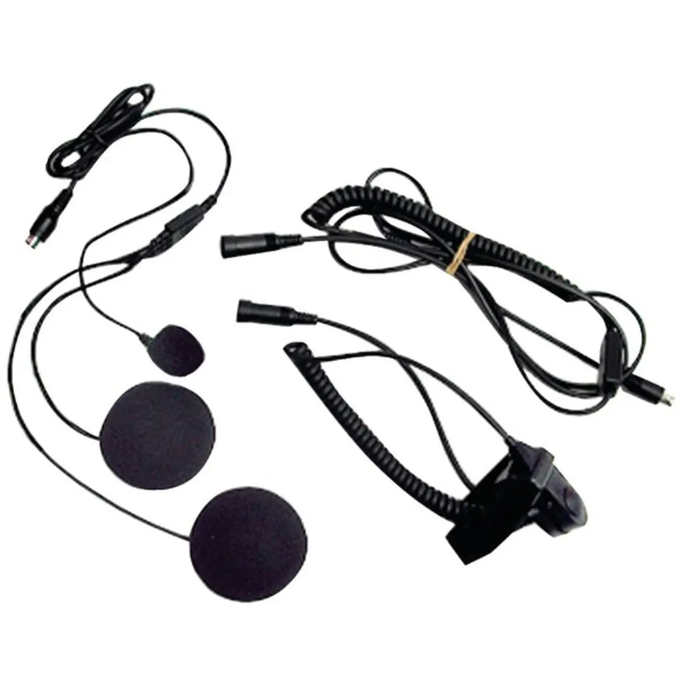 Midland AVPH2 2-Way Radio Accessory (Closed-Face Helmet Headset Speaker/Microphone)