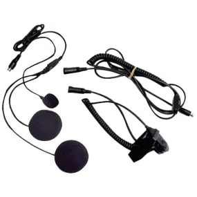 Midland AVPH2 2-Way Radio Accessory (Closed-Face Helmet Headset Speaker/Microphone)
