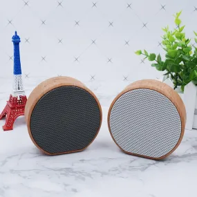 Mini Wooden Bluetooth Speaker Supports AUX TF