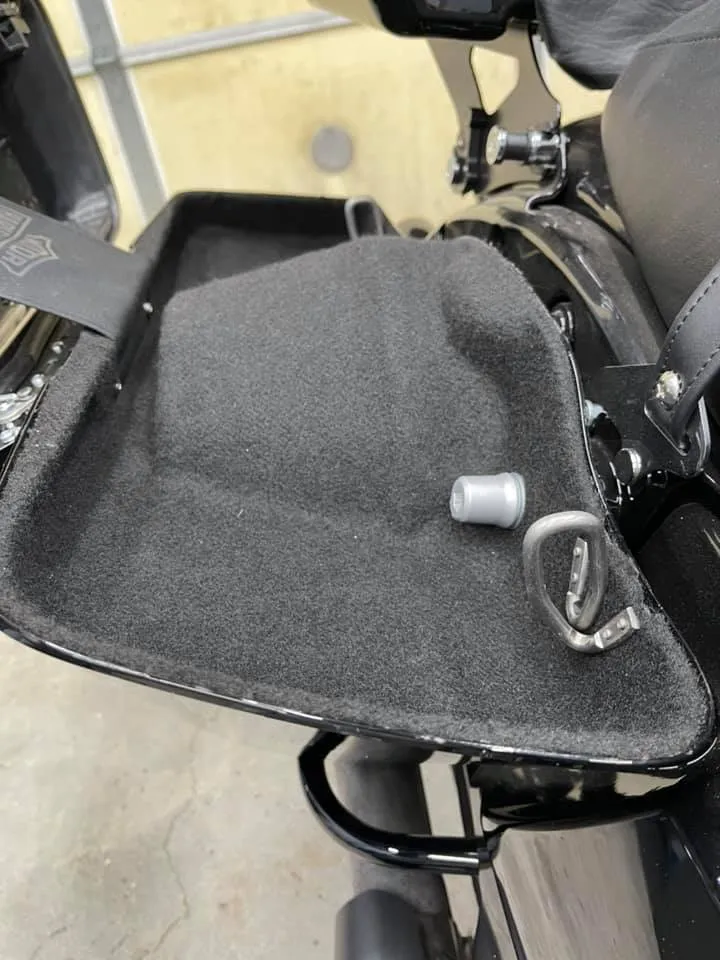 Nagy's Customs 10" 14  Harley Davidson Bag Seals (Pair)