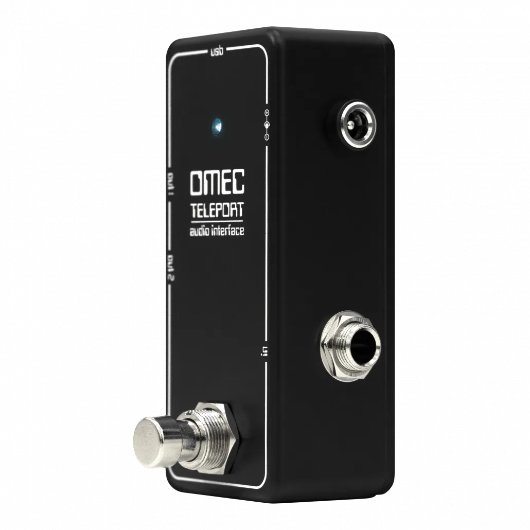 Orange Music OMEC Teleport Guitar Audio Interface Pedal
