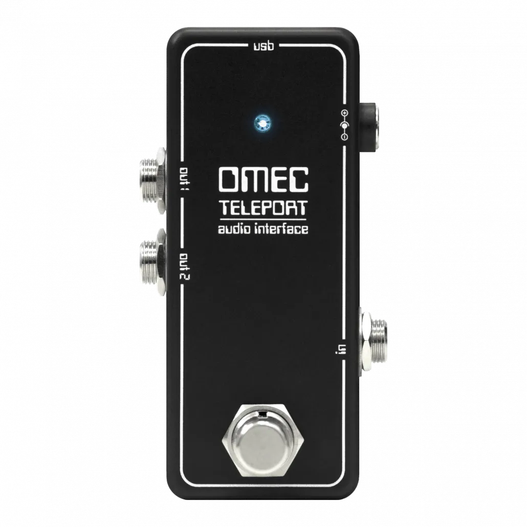 Orange Music OMEC Teleport Guitar Audio Interface Pedal