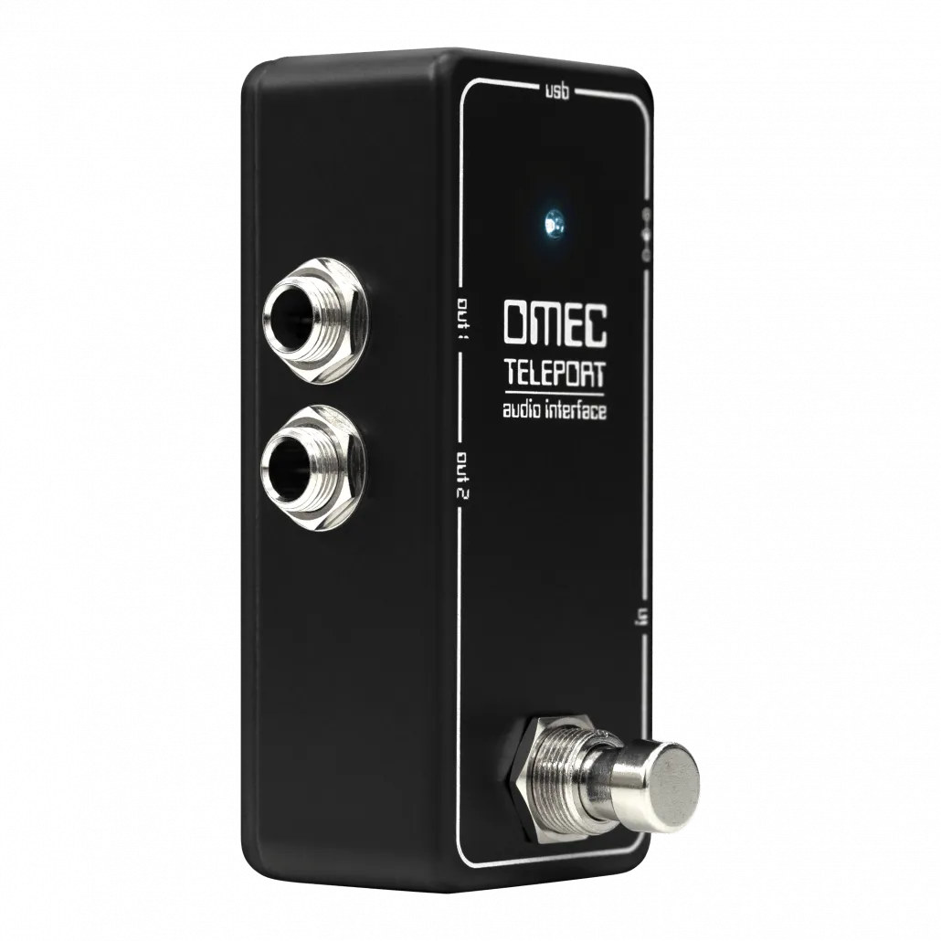 Orange Music OMEC Teleport Guitar Audio Interface Pedal