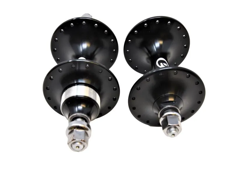 PAIR NOVATEC FLIP FLOP FIXIE BIKE HUBS WITH SEALED BEARINGS FRONT & REAR FOR 32 SPOKE RIMS