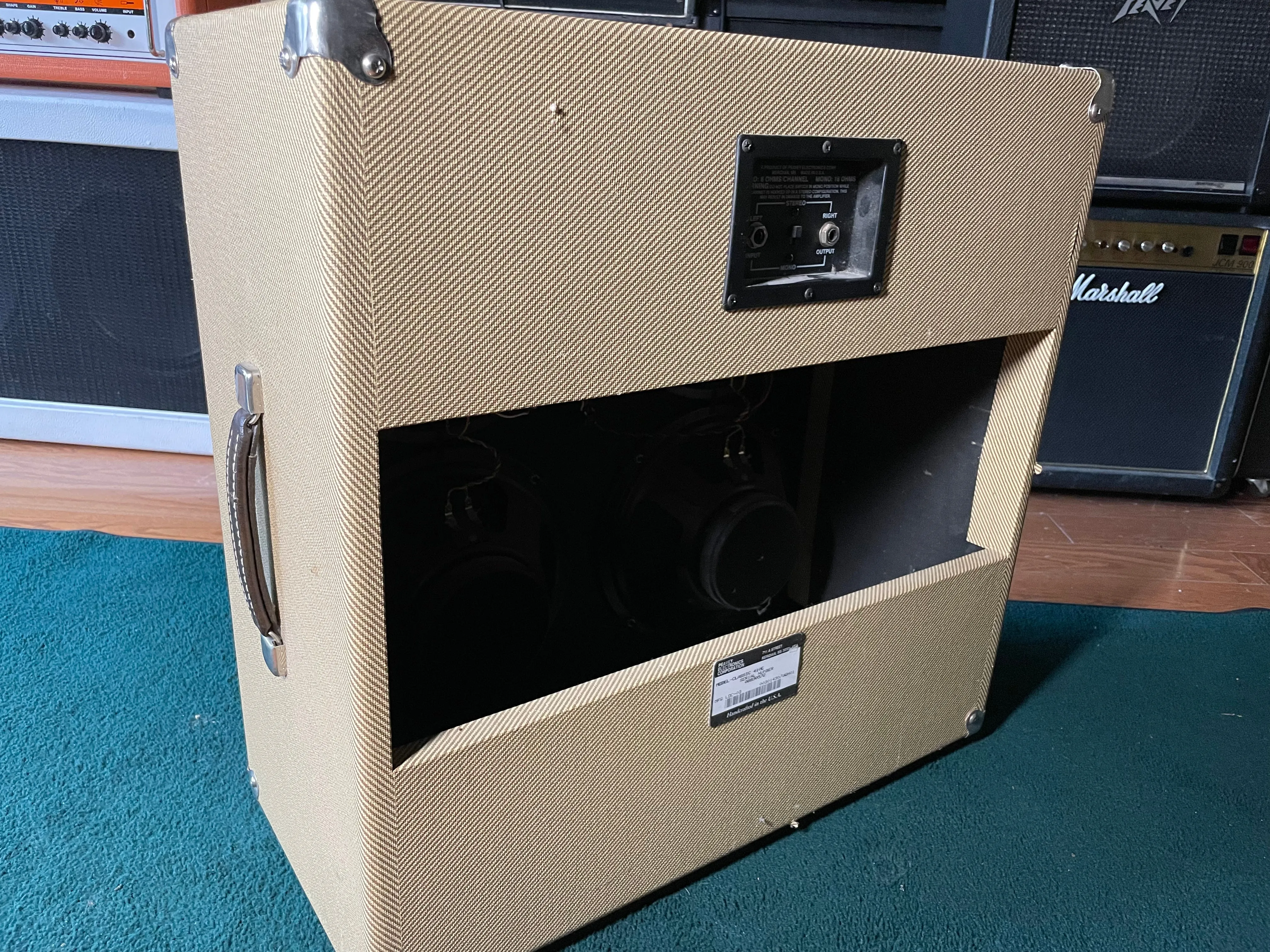 Peavey Classic 410E Speaker Cabinet Tweed Used
