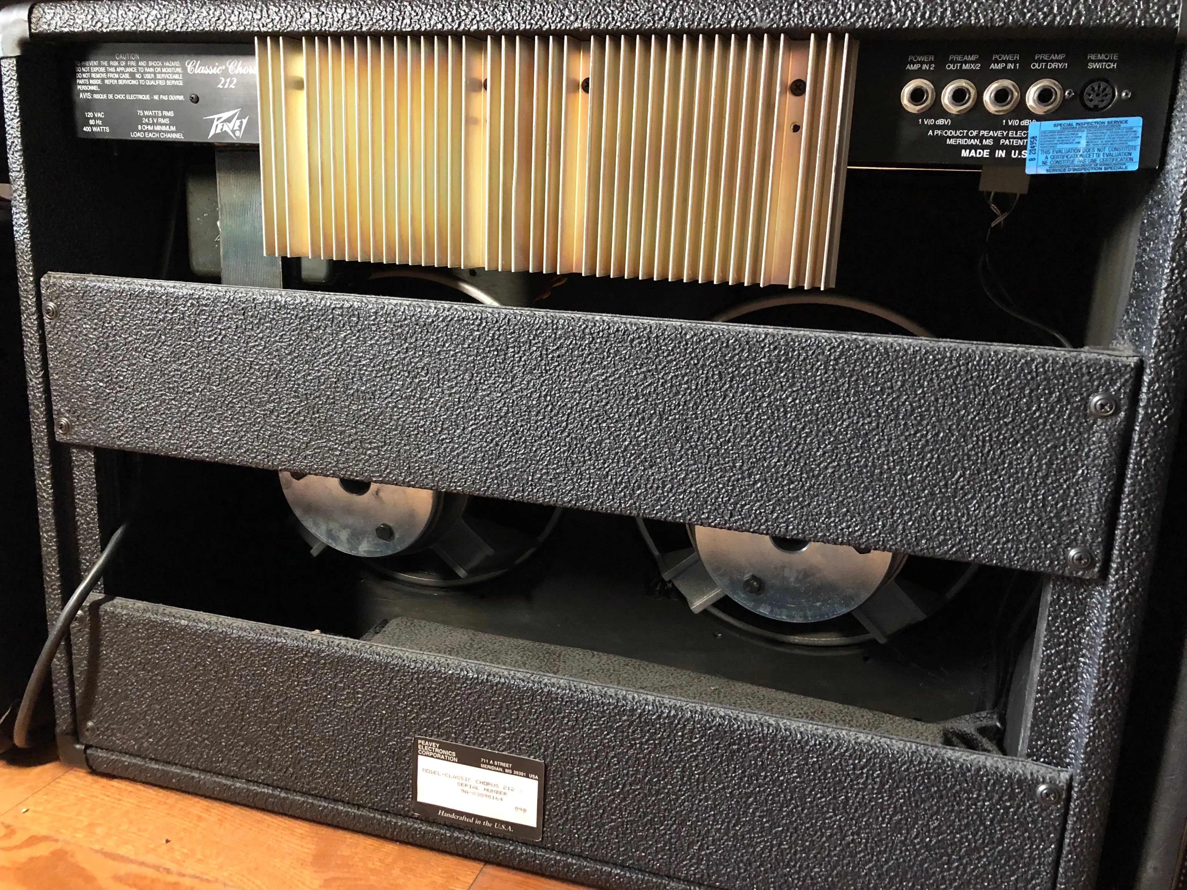 Peavey Classic Chorus 212 Used