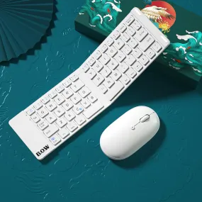 Phone/Tablet Compact Folding Bluetooth Keyboard & Mouse | Business, Home & Travel