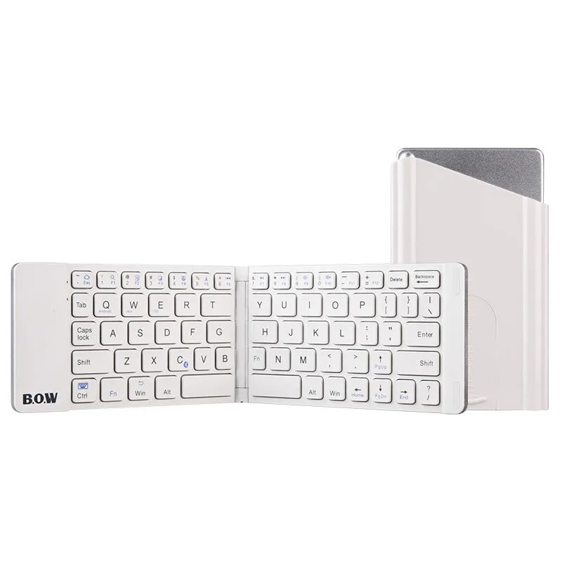 Phone/Tablet Compact Folding Bluetooth Keyboard & Mouse | Business, Home & Travel