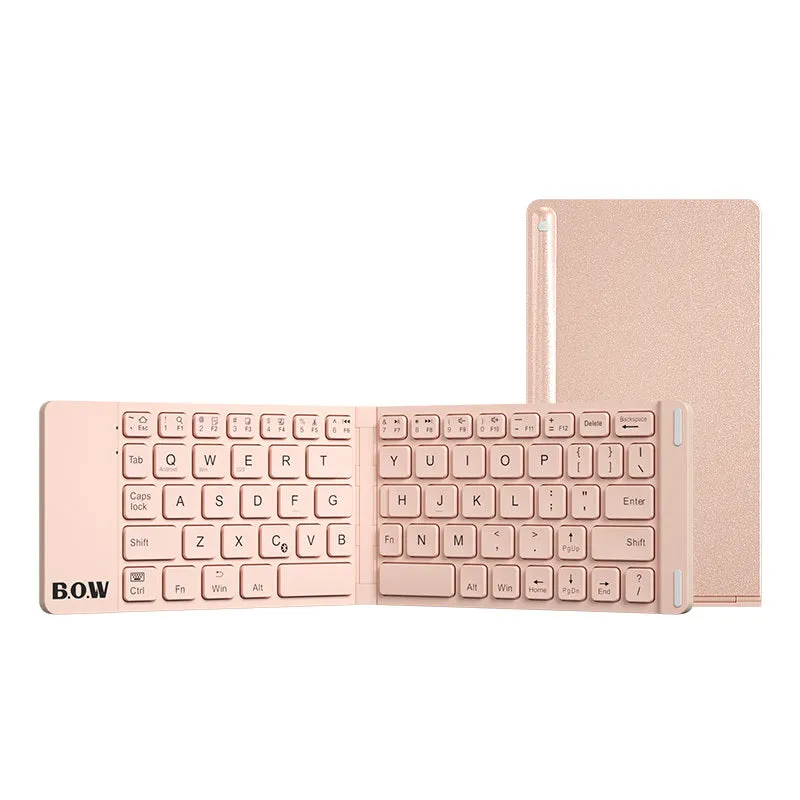 Phone/Tablet Compact Folding Bluetooth Keyboard & Mouse | Business, Home & Travel
