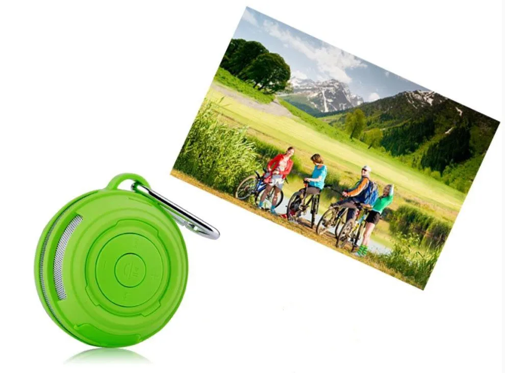 Pocket bluetooth audio mobile phone wireless hands free sports card portable mini speaker