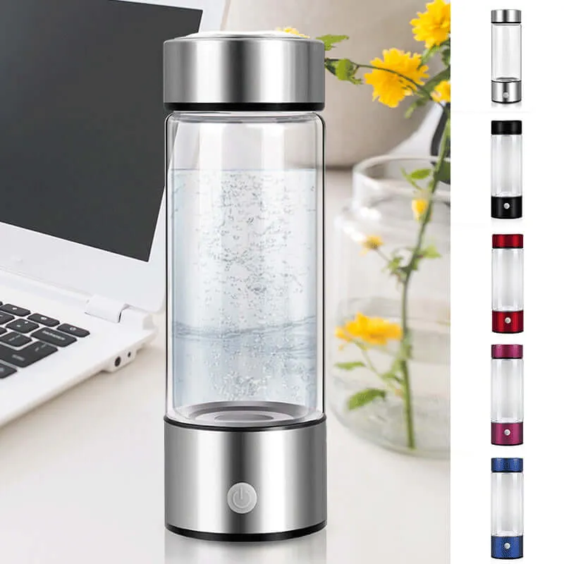 Portable Hydrogen Water Bottle for Travel – Rechargeable & Healthy