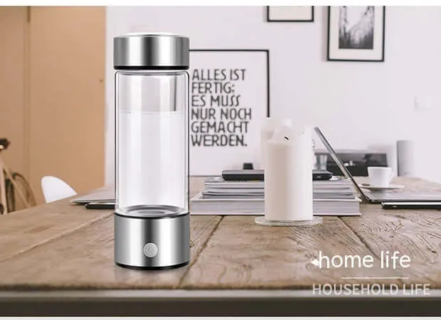 Portable Hydrogen Water Bottle for Travel – Rechargeable & Healthy