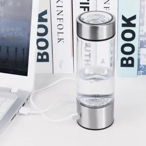 Portable Hydrogen Water Bottle for Travel – Rechargeable & Healthy