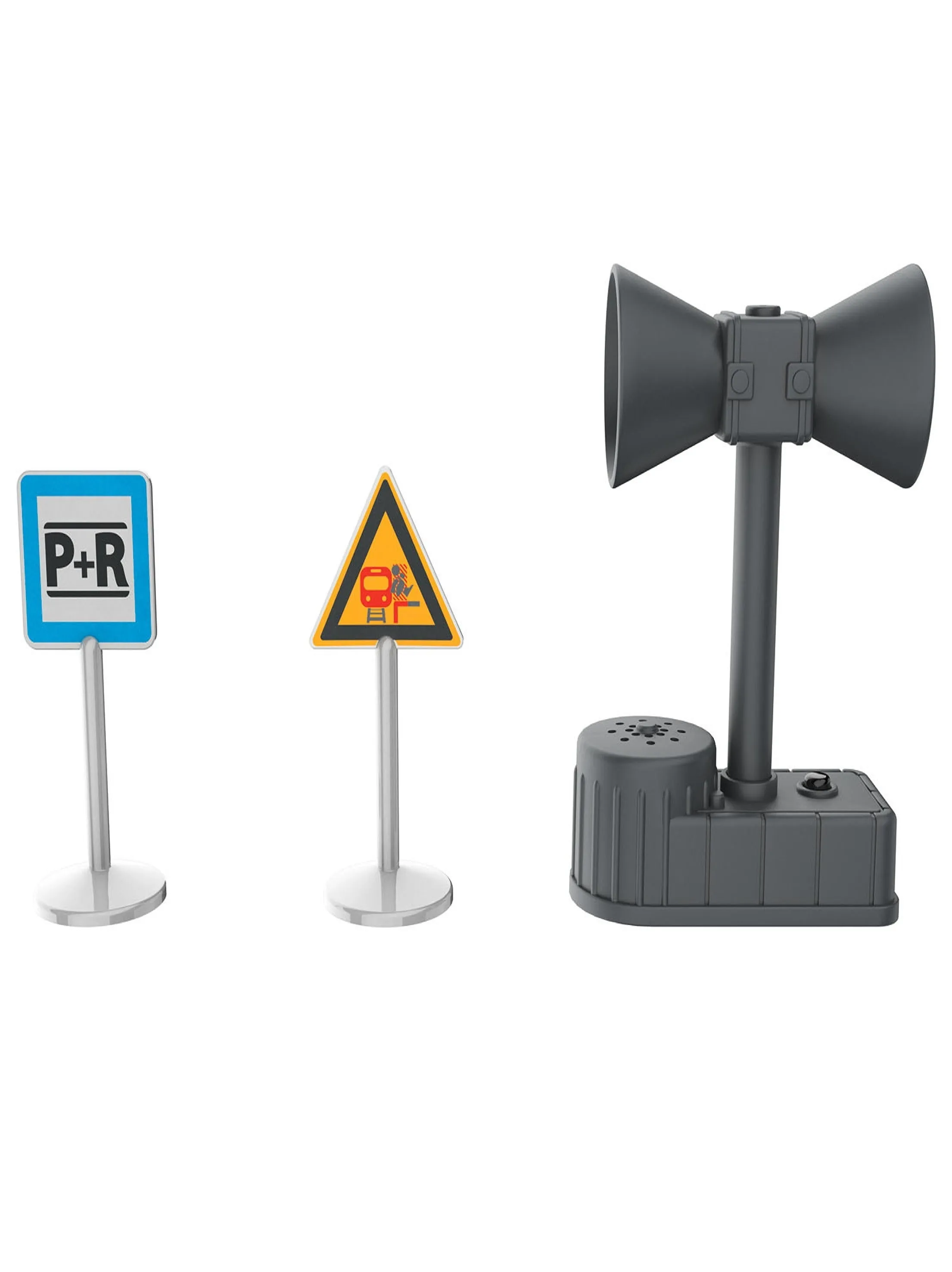 Railway Toy: Speaker With Traffic Signs