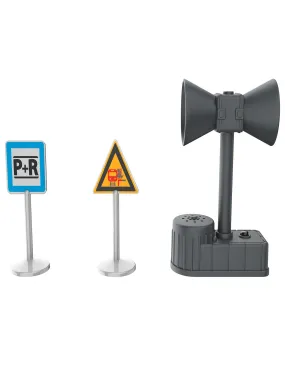 Railway Toy: Speaker With Traffic Signs