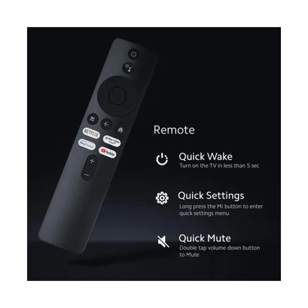 Redmi X Pro 108 cm (43 inches)  4K Dolby Vision IQ Series Smart Google TV L43M8-5XIN (Black)