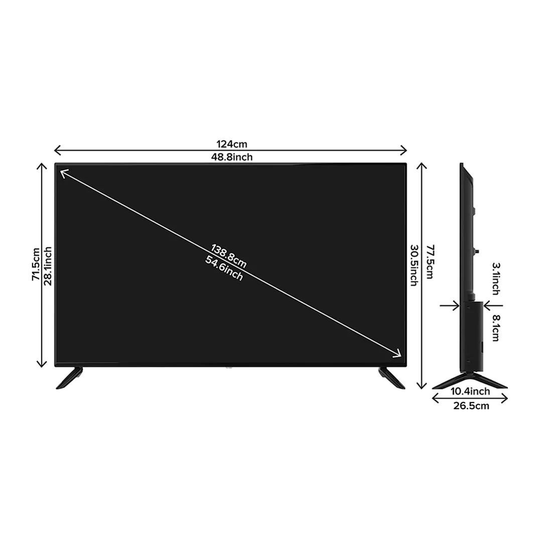 Redmi X Series 55 inch (139 cm) Ultra HD (4K) LED Android Smart TV