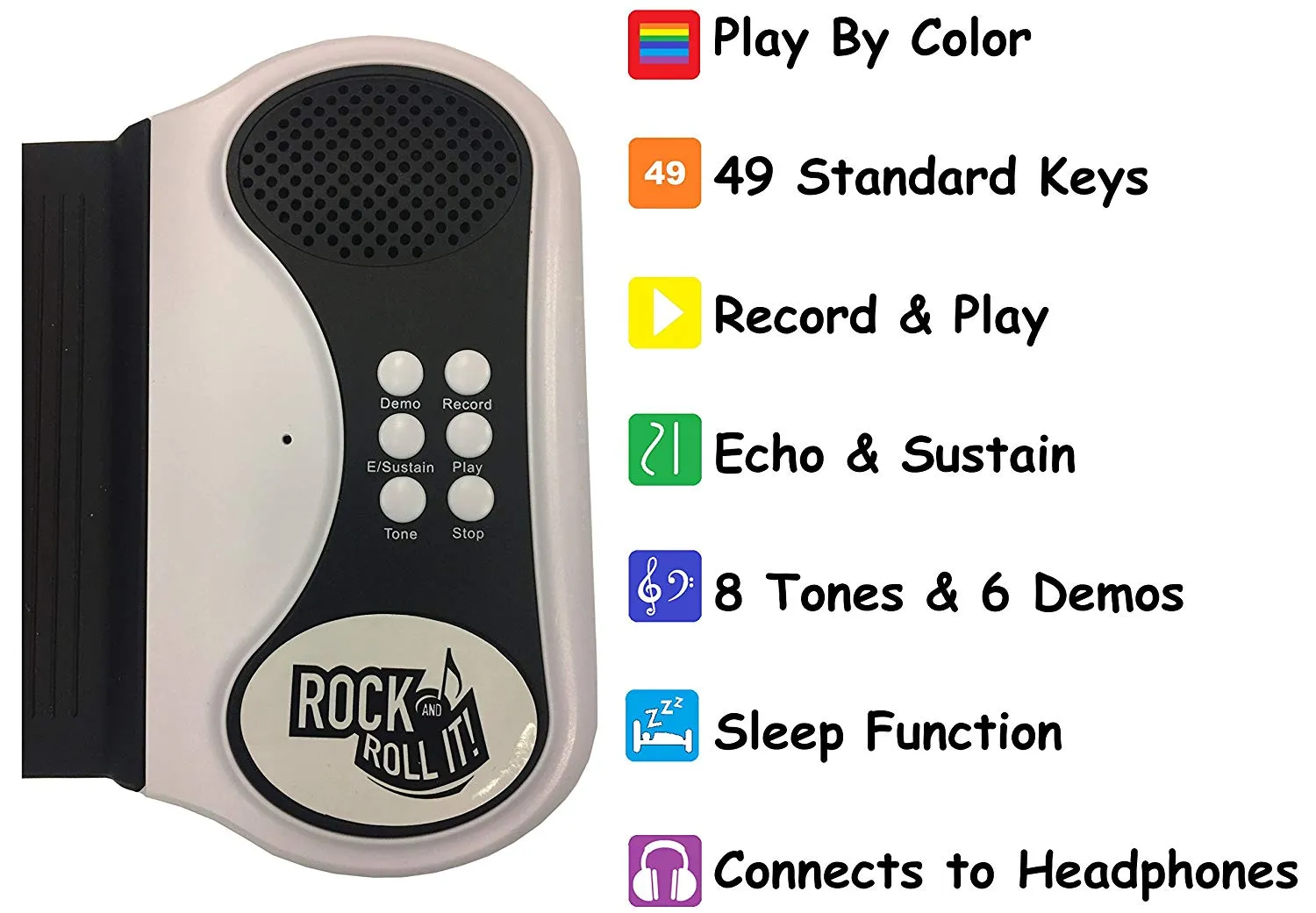 Rock and Roll It Piano Rainbow