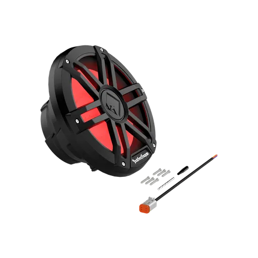 Rockford Fosgate M1D2-10B 10" DVC 2Ω Color Optix™ Marine Subwoofer in Black
