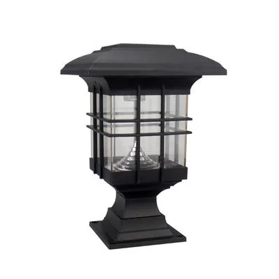 Solar column garden waterproof light