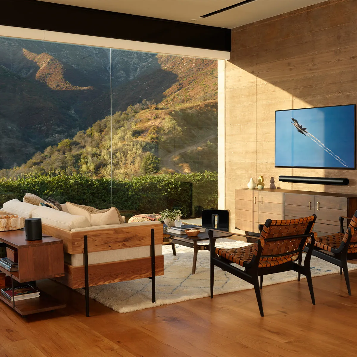 Sonos Premium Immersive Set with Arc Ultra Soundbar, Sub 4 Subwoofer, & Pair of Era 100 Wireless Speakers (Black)