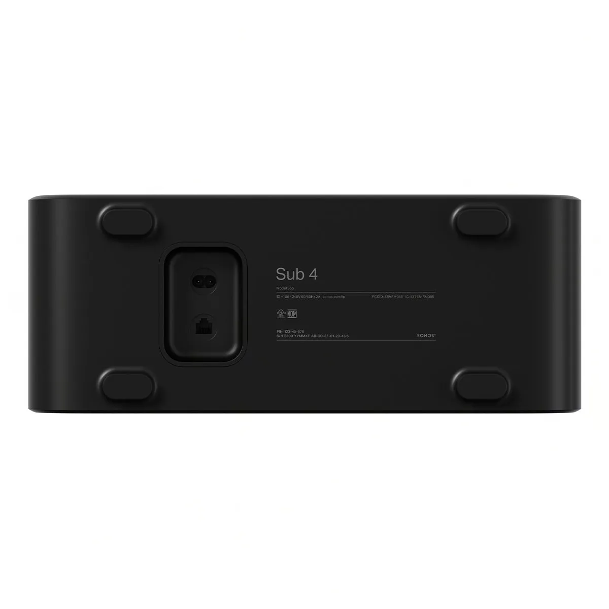 Sonos Premium Immersive Set with Arc Ultra Soundbar, Sub 4 Subwoofer, & Pair of Era 100 Wireless Speakers (Black)