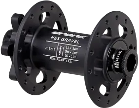 Spank Industries Hex Gravel 6-Bolt Disc Front Hub