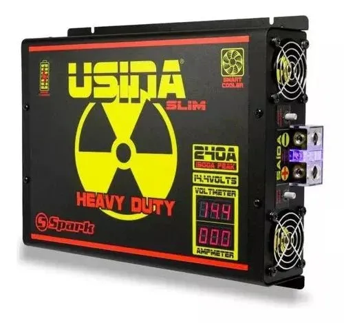 Spark Usina Slim 240A Power Supply and Automotive Charger 14.4V